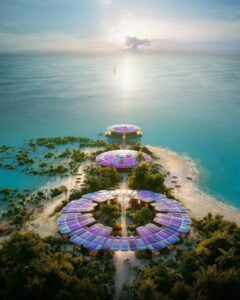 solar-powered resorts Red sea