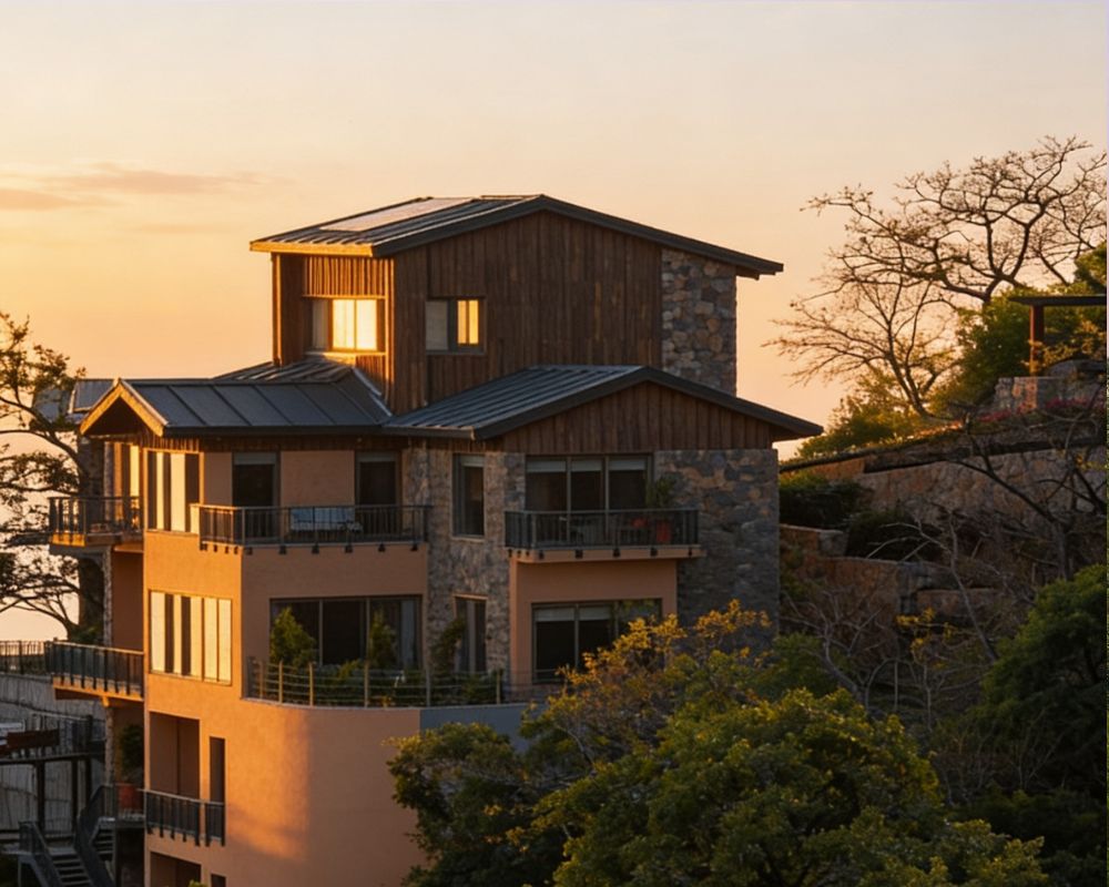 Luxury mountain homes in India