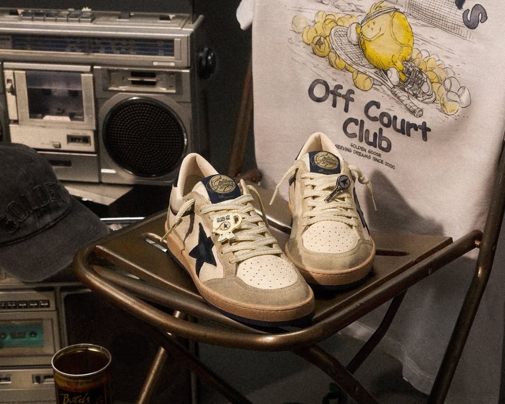 Golden Goose leather